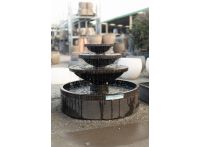Aqua Falls Fountain - Charcoal